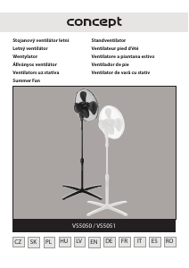Használati útmutató Concept VS5051 Ventilátor