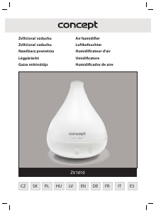 Használati útmutató Concept ZV1010 Párásító