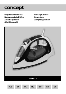Bedienungsanleitung Concept ZN8012 Bügeleisen