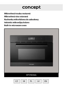 Bruksanvisning Concept MTV9038DS Mikrovågsugn