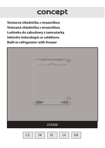 Instrukcja Concept LV3260 Lodówka