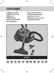 Használati útmutató Concept VP8072 Porszívó