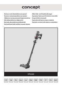 Használati útmutató Concept VP6260 Porszívó