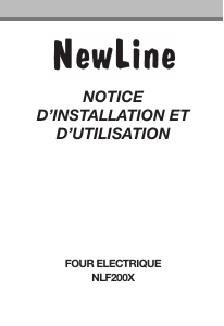 Mode d’emploi NewLine NLF200X Four