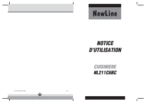 Mode d’emploi NewLine NL211C6BC Cuisinière