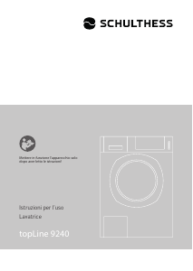 Manuale Schulthess topLine 9240 Lavatrice