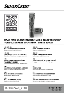 Manual de uso SilverCrest IAN 377260 Barbero
