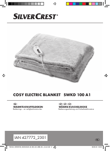Bedienungsanleitung SilverCrest IAN 427772 Elektrische heizdecke