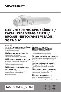 Brugsanvisning SilverCrest IAN 380434 Ansigtsrensebørste
