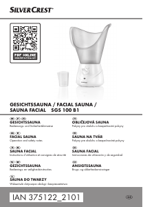 Manuál SilverCrest IAN 375122 Obličejová sauna