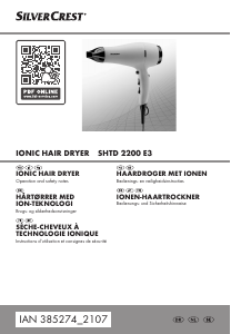 Brugsanvisning SilverCrest IAN 385274 Hårtørrer