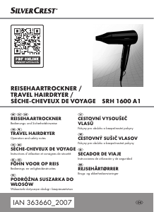 Bedienungsanleitung SilverCrest IAN 363660 Haartrockner