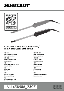 Használati útmutató SilverCrest IAN 458586 Hajformázó