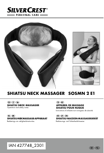 Bruksanvisning SilverCrest IAN 427748 Massageapparat