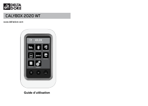 Mode d’emploi Delta Dore Calybox 2020 WT Thermostat