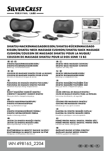 Manual SilverCrest IAN 498165 Massage Device