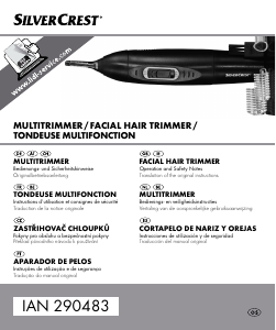 Manual SilverCrest IAN 290483 Aparador para nariz