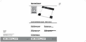 Bruksanvisning SilverCrest IAN 384416 Våg