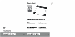 Bruksanvisning SilverCrest IAN 425947 Våg