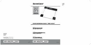 Bedienungsanleitung SilverCrest IAN 406295 Waage