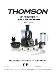 Mode d’emploi Thomson THFP06238 Robot de cuisine