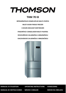 Mode d’emploi Thomson THM 70 IX Réfrigérateur combiné