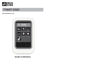 Mode d’emploi Delta Dore Tywatt 2000 Thermostat