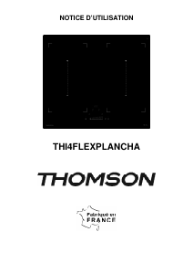 Mode d’emploi Thomson THI4FLEXPLANCHA Table de cuisson