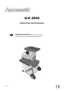 Bedienungsanleitung Hanseatic ILH 2800 Gartenhäcksler