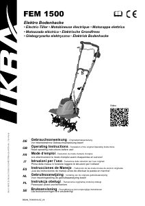 Bedienungsanleitung Ikra IEM 1500 Kultivator