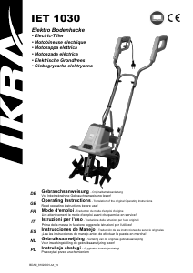 Bruksanvisning Ikra IET 1030 Kultivator