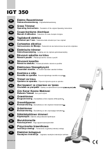 Instrukcja Ikra IGT 350 DA Podkaszarka do trawy