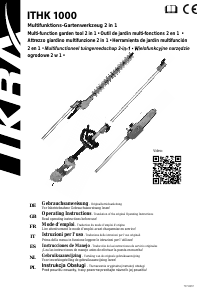 Mode d’emploi Ikra ITHK 1000 Taille-haies