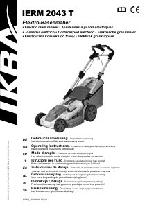 Handleiding Ikra IERM 2043 T Grasmaaier