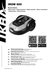 Mode d’emploi Ikra IROM 600 Tondeuse à gazon
