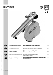Manual Ikra ICBV 2/20 Leaf Blower