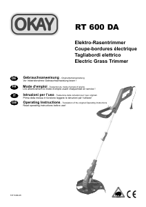 Manuale OKAY IRT 600 DA Tagliabordi