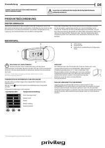 Manuale Privileg PCI 16S2 Frigorifero-congelatore