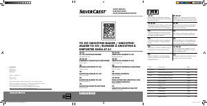 Instrukcja SilverCrest IAN 415146 Blender