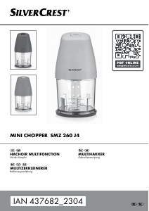 Bedienungsanleitung SilverCrest IAN 437682 Universalzerkleinerer
