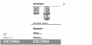 Mode d’emploi SilverCrest IAN 388862 Hachoir