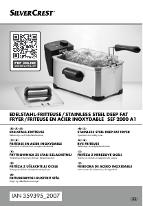 Bruksanvisning SilverCrest IAN 359395 Fritös