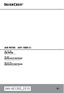 Bedienungsanleitung SilverCrest IAN 451302 Fritteuse