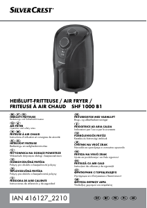 Návod SilverCrest IAN 416127 Fritéza
