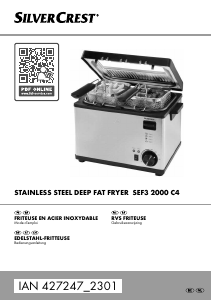 Mode d’emploi SilverCrest IAN 427247 Friteuse