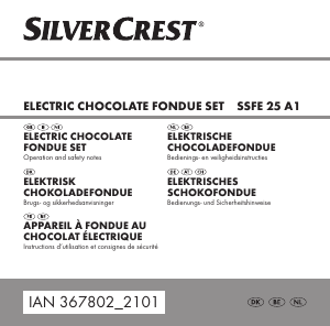 Manual SilverCrest IAN 367802 Fondue