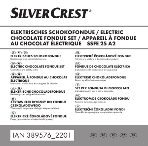 Manuale SilverCrest IAN 389576 Fonduta