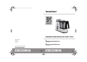 Bedienungsanleitung SilverCrest IAN 389505 Küchenmaschine
