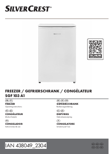 Mode d’emploi SilverCrest IAN 438049 Congélateur