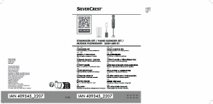 Használati útmutató SilverCrest IAN 409345 Botmixer